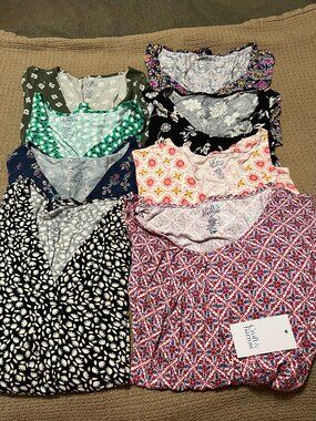 8-- Women's Croft & Barrow Sleeveless Tops--XXL